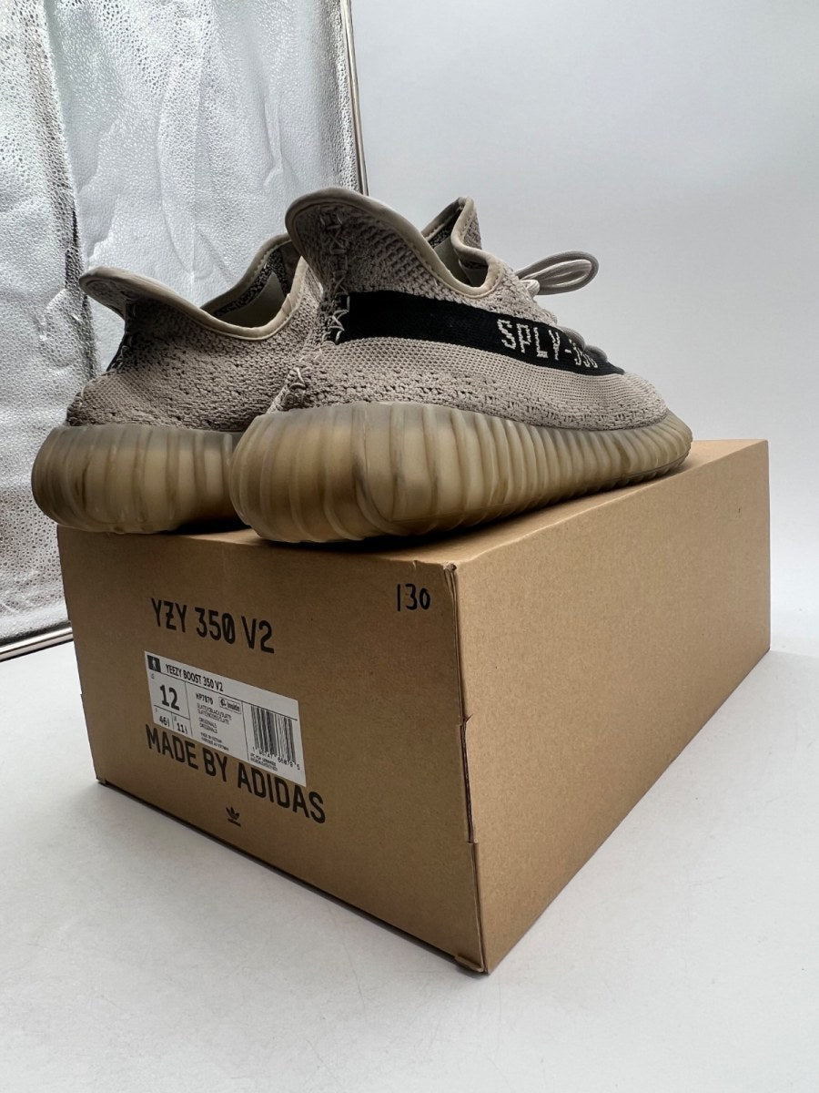 adidas Yeezy Boost 350 V2 Slate 12 (Moderately Worn Pre-Owned)adidasSlate/Core Black/Slate - Image 5
