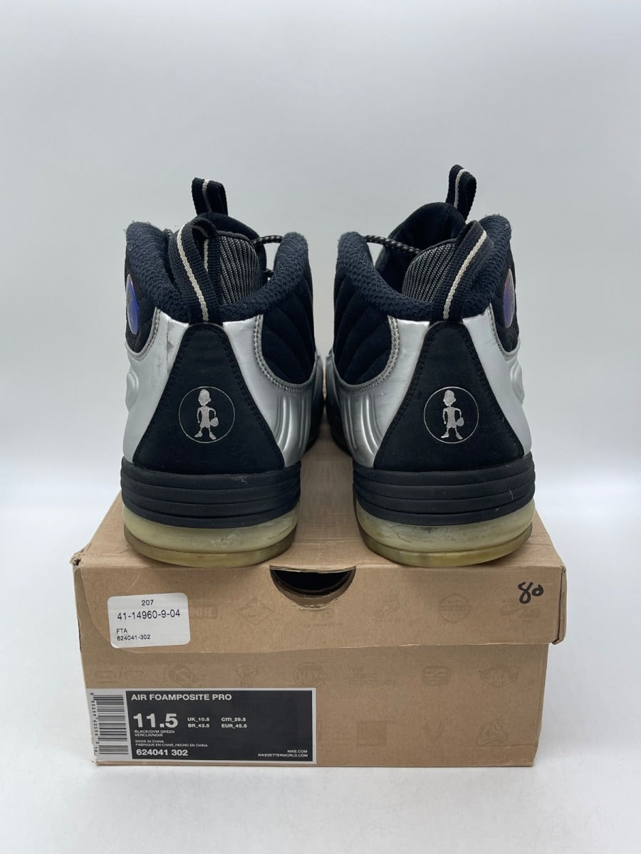Nike 1/2 Cent 'Black Silver' 11 (Moderately Worn Pre-Owned) - Image 3