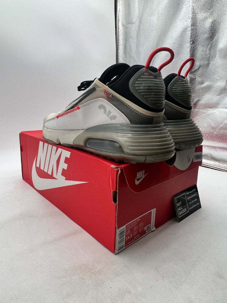 Nike Air Max 2090 Pure Platinum 13 (Heavily Worn Pre-Owned) - Image 4