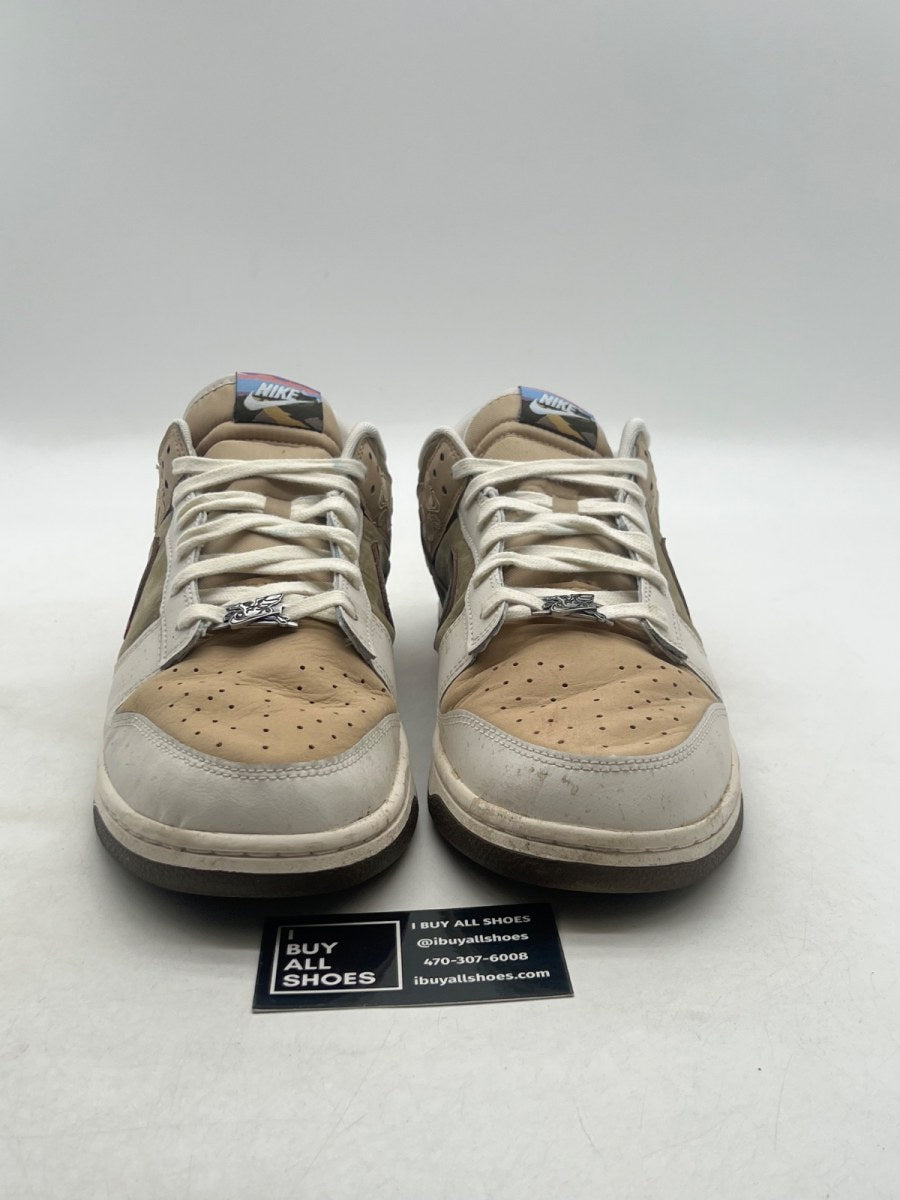 Nike Dunk Low Pegasus Pack Linen Phantom 13 (Moderately Worn Pre-Owned) - Image 2