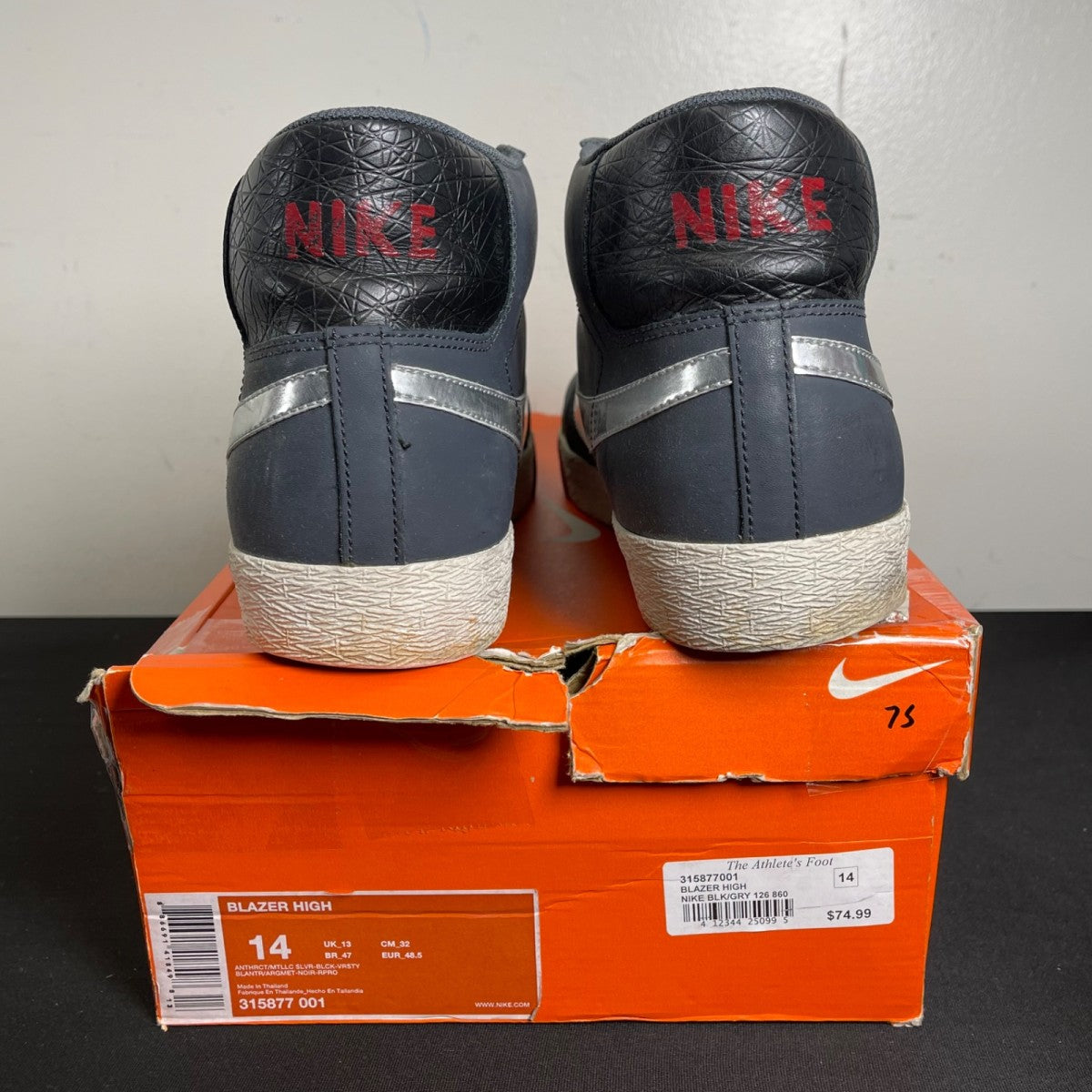 Nike Blazer High (Size 14) - Image 4