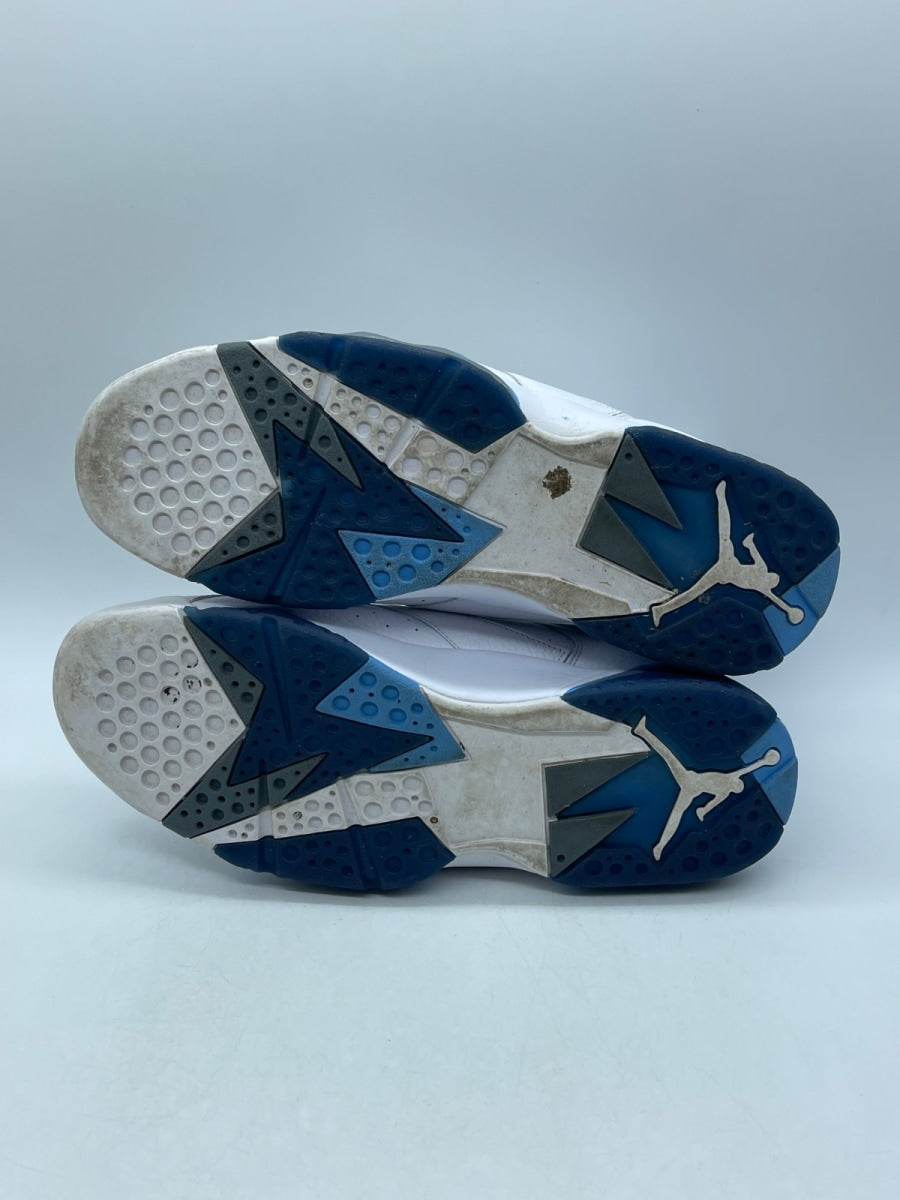 Jordan 7 Retro French Blue (2015) 13 (Moderately Worn Pre-Owned)JordanWhite/French Blue-University Blue-Flint Grey - Image 7