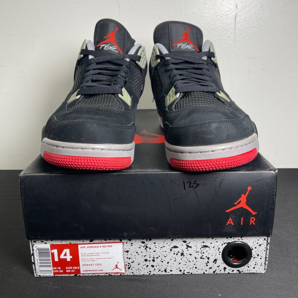 Jordan 4 Retro Black Cement (2012) (Size 14) - Image 2