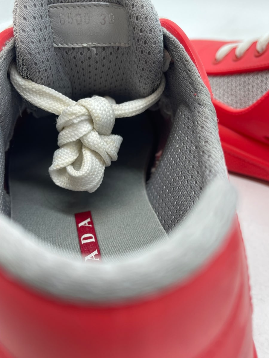 Prada America's Cup 'Soft Rubber - Red' 9 (Moderately Worn Pre-Owned) - Image 8