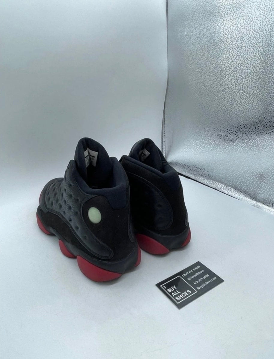 Jordan 13 Retro Dirty Bred 12 (Moderately Worn Pre-Owned)JordanBlack/Gym Red-Black - Image 6