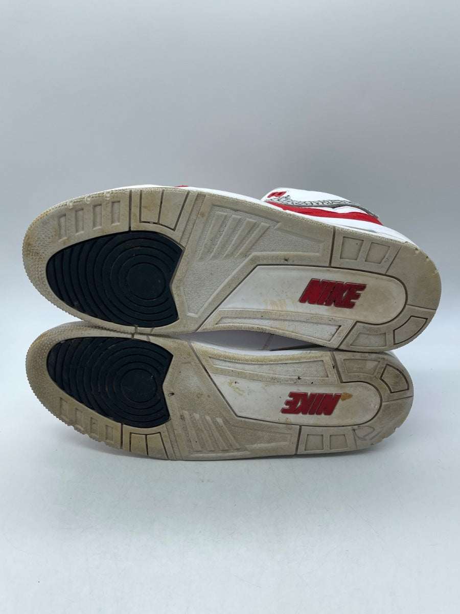 Jordan 3 Retro Tinker White University Red 12 (Moderately Worn Pre-Owned)JordanWhite/University Red-Neutral Grey - Image 7