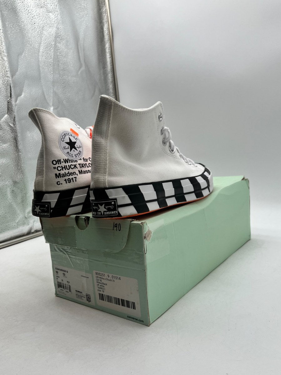 Converse Chuck Taylor All Star 70 Hi Off-White 10 (Lightly Worn Pre-Owned) - Image 6