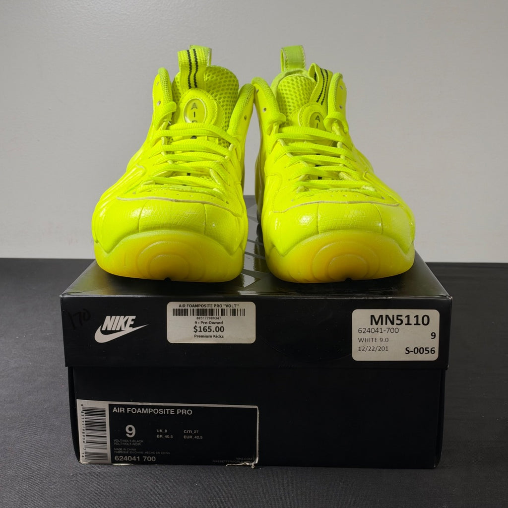 Nike Air Foamposite Pro Volt (Size 9) - Image 2