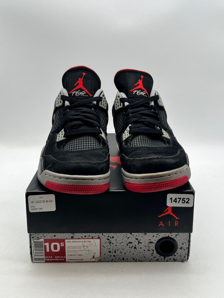 Jordan 4 Retro Black Cement (2012) (Size 10.5) - Image 2