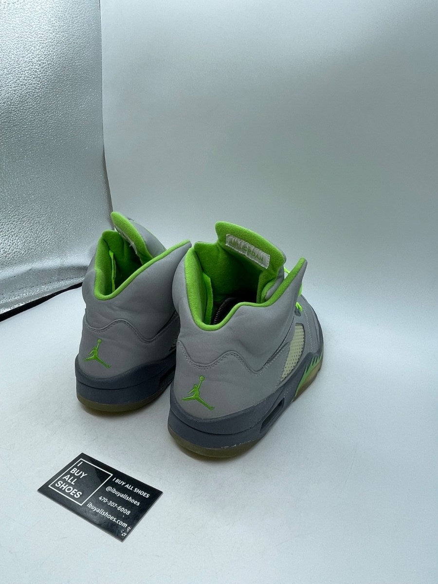 Jordan 5 Retro Green Bean 12 (Heavily Worn Pre-Owned) - Image 5