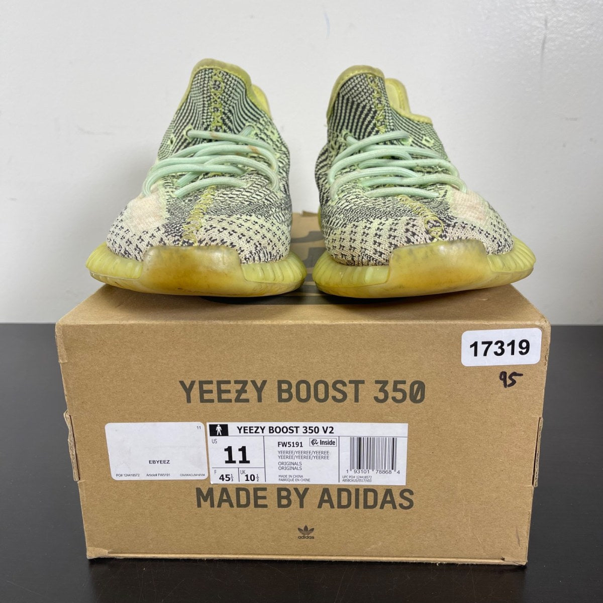 adidas Yeezy Boost 350 V2 Yeezreel (Non-Reflective) 11 (Moderately Worn Pre-Owned)adidasYeezreel/Yeezreel/Yeezreel - Image 2