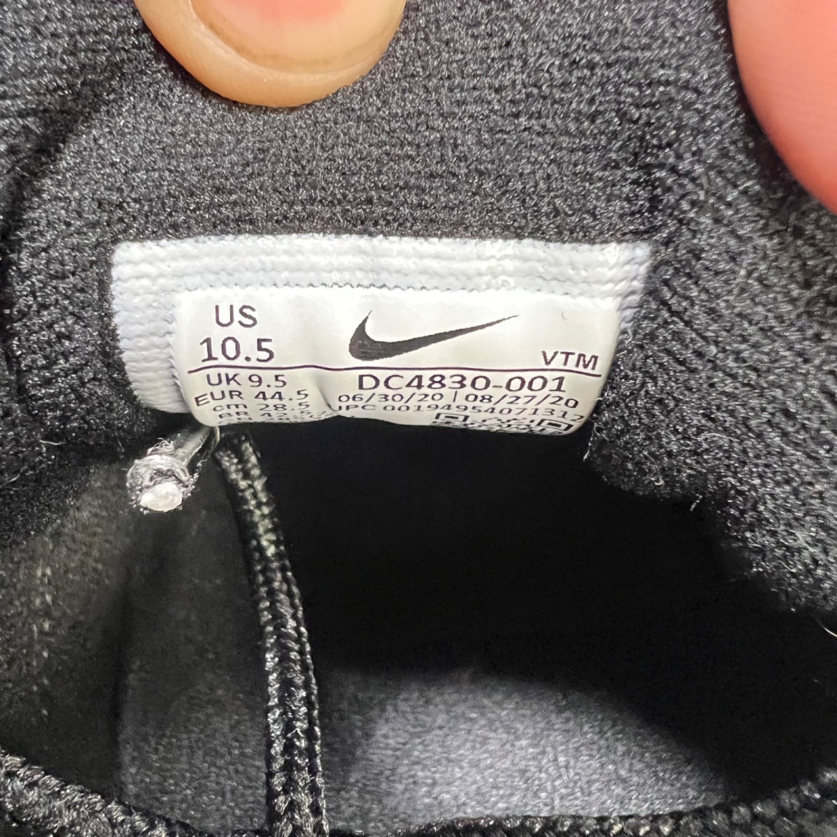 Nike Air Max 97 Undefeated Black Volt 10.5 (Lightly Worn Pre-Owned)NikeBlack/Volt/Militia Green - Image 7