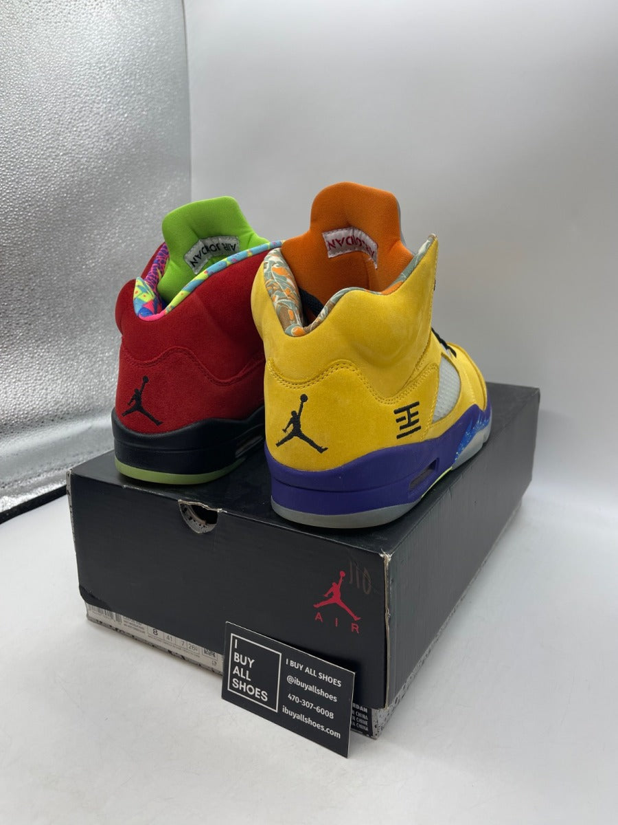 Jordan 5 Retro What The 8 (Moderately Worn Pre-Owned) - Image 5