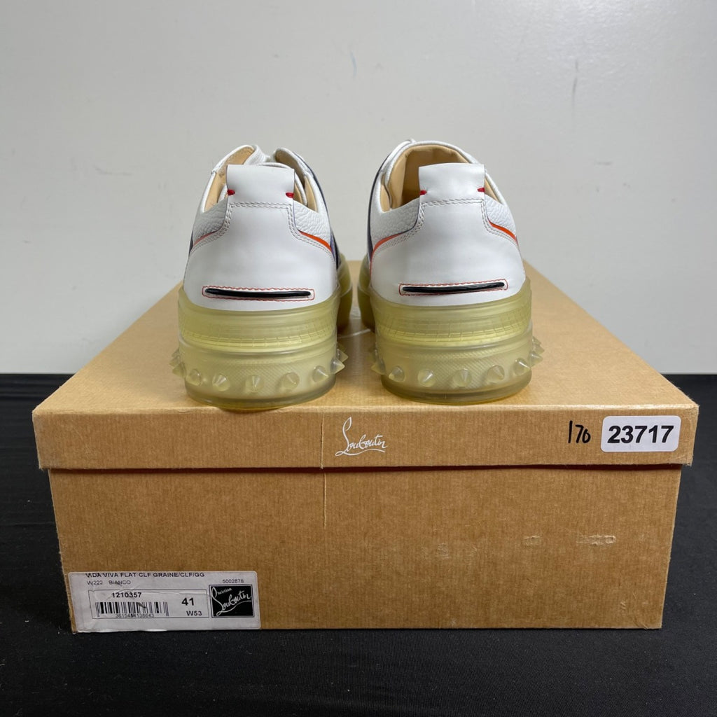 Christian Louboutin Vida Viva 'White' 41 (Moderately Worn Pre-Owned)Christian Louboutin - Image 4