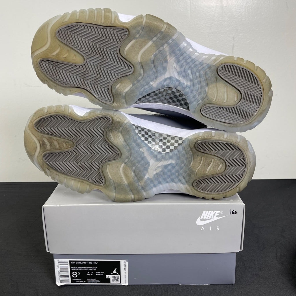 Jordan 11 Retro Cool Grey (2021) 8.5 (Moderately Worn Pre-Owned)JordanMedium Grey/Multi-Color/Multi-Color - Image 5