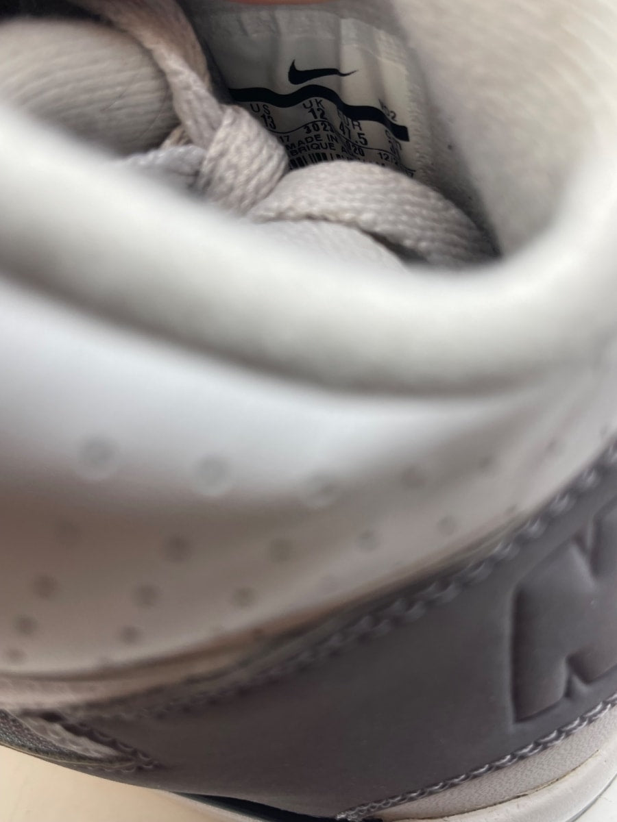 Nike Air Trainer SC High Vast Grey 13 (Moderately Worn Pre-Owned) - Image 8