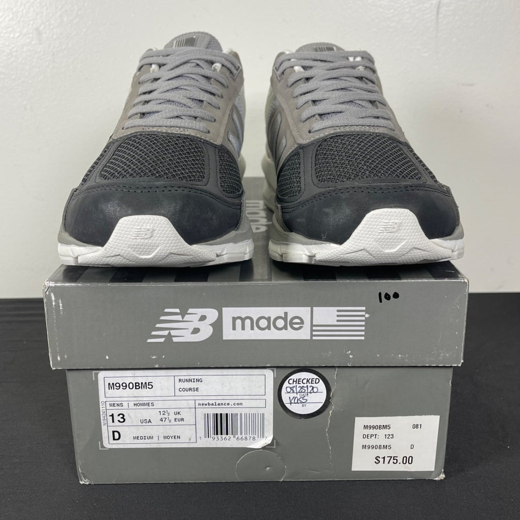 New Balance 990v5 Made In USA 'Marblehead Black' (Size 13) - Image 2