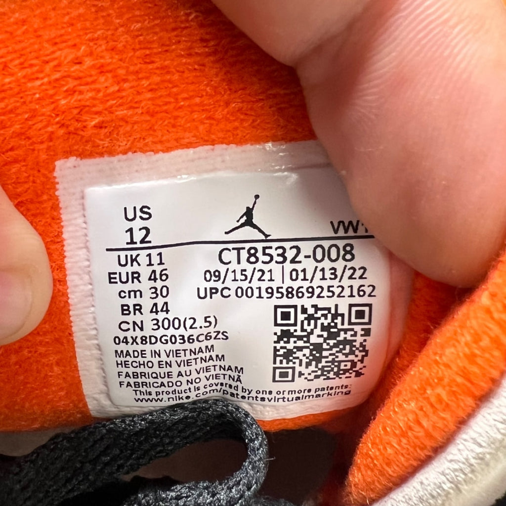 Jordan 3 Retro Desert Elephant 12 (Lightly Worn Pre-Owned)JordanBlack/Rush Orange/Fossil Stone/Sail - Image 7