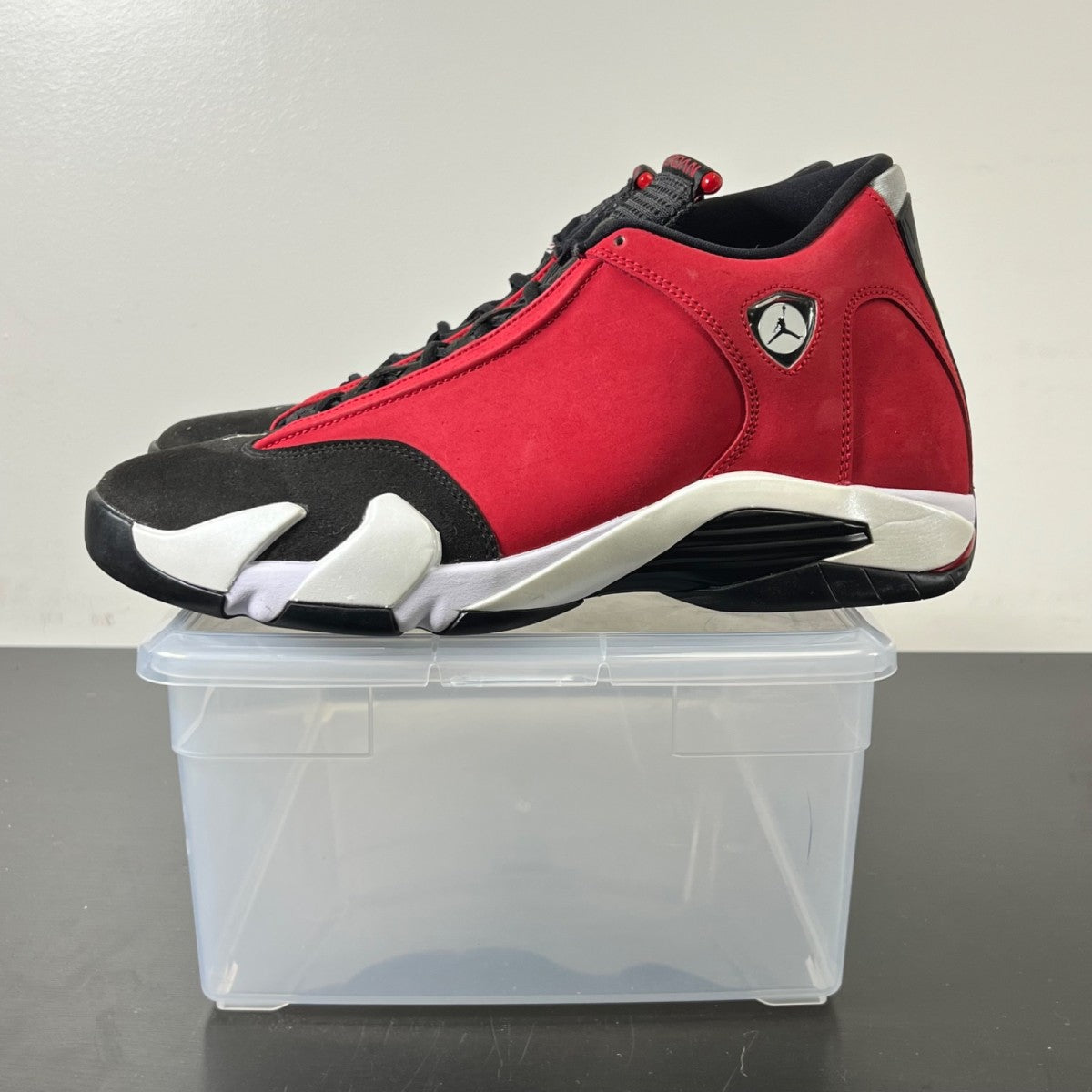 Jordan 14 Retro Gym Red Toro (Size 12) Lightly Worn - Image 6