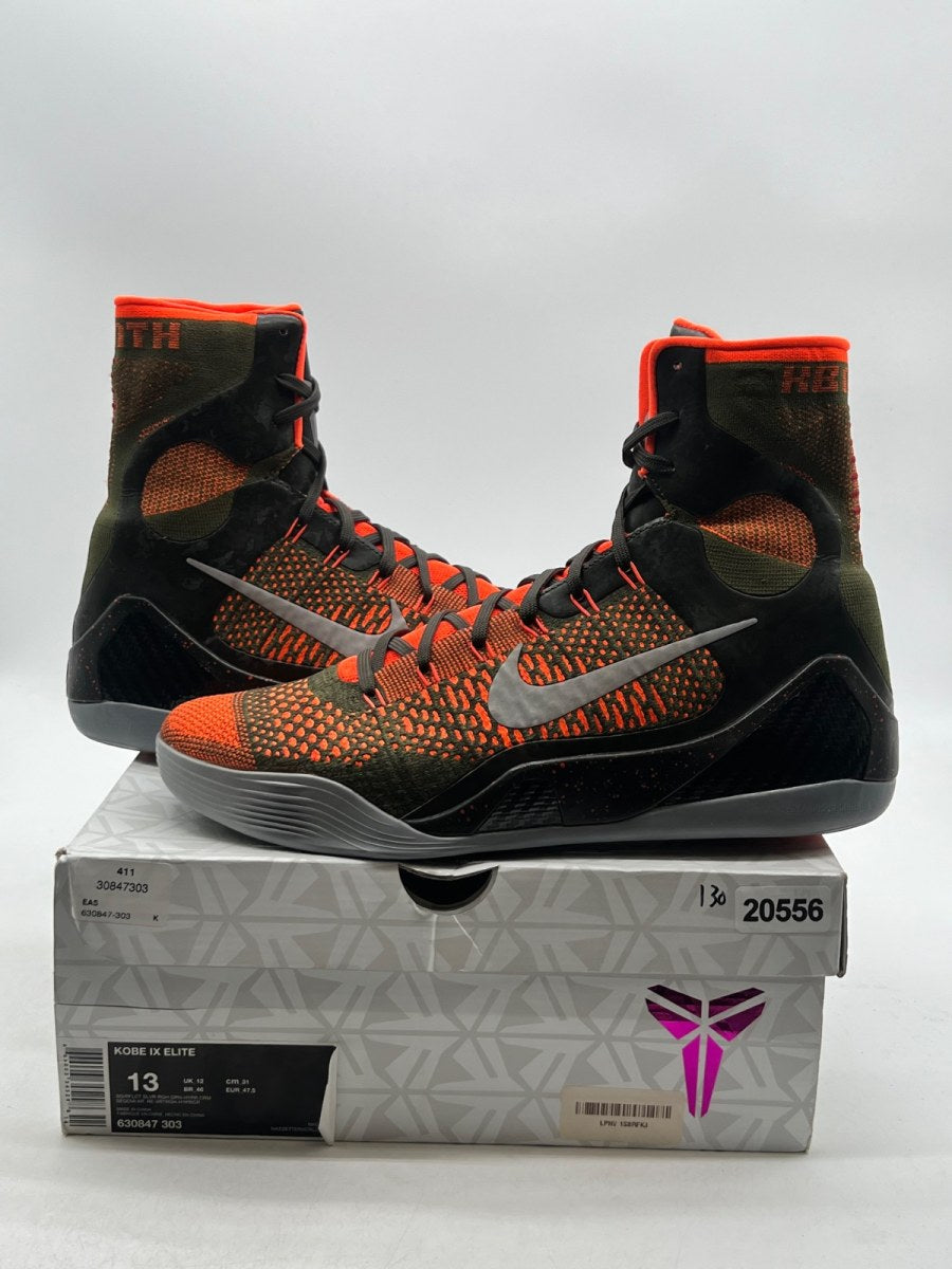 Nike Kobe 9 Elite Sequoia 13 (Lightly Worn Pre-Owned) - Image 1
