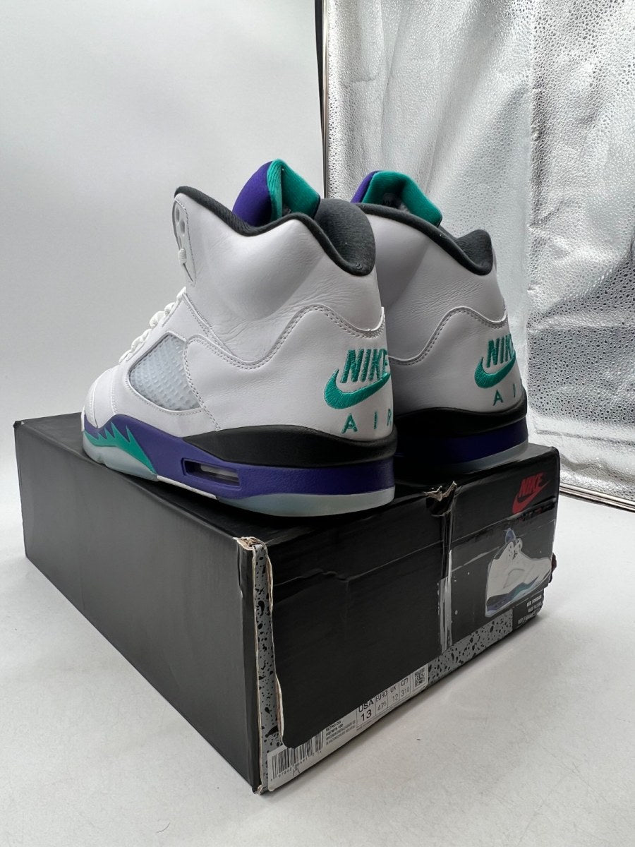Jordan 5 Retro Grape (2025) (Size 13) Lightly Worn - Image 4