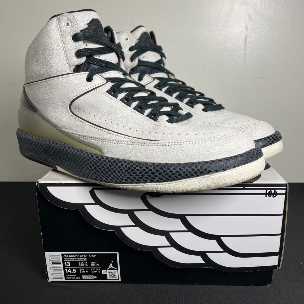 Jordan 2 Retro A Ma Maniére Airness (Size 13) - aux