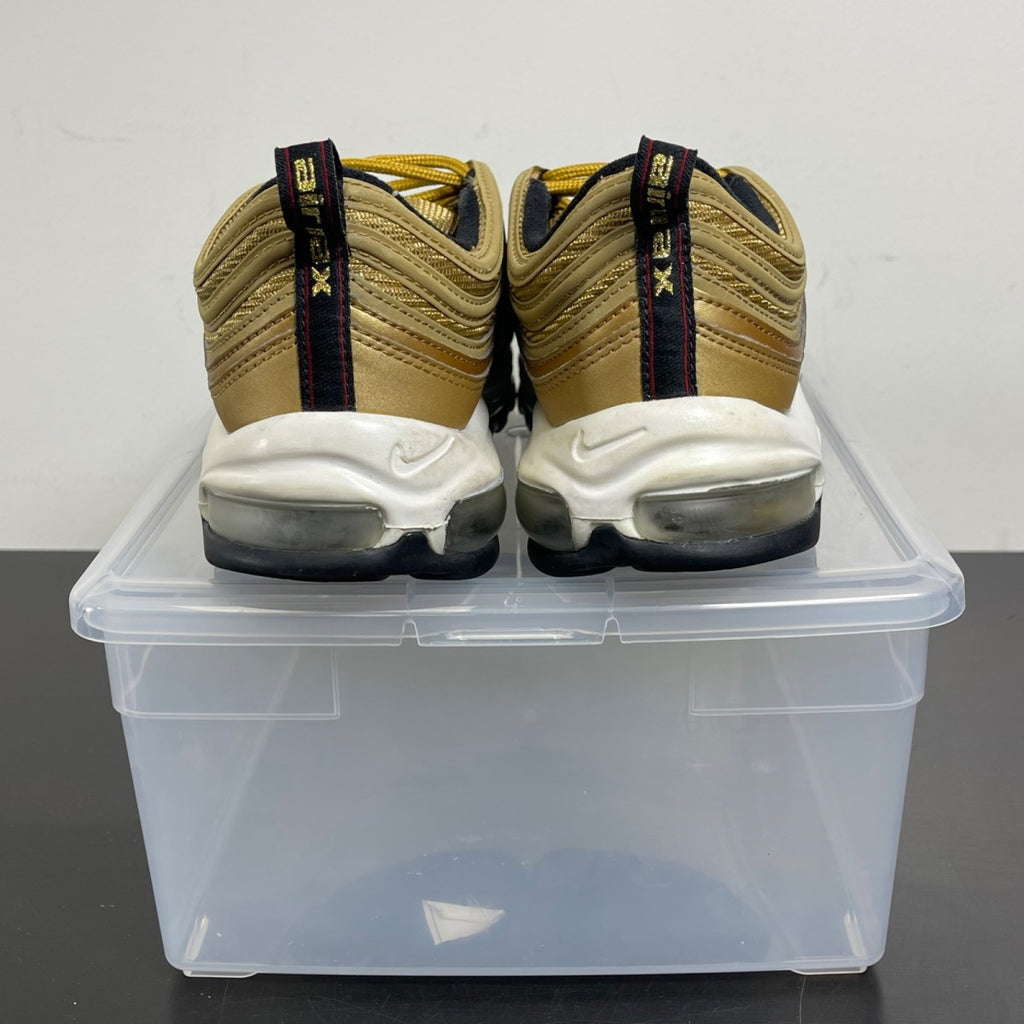 Nike Air Max 97 Metallic Gold (2017/2018) 10.5 (Moderately Worn Pre-Owned)NikeMetallic Gold/Varsity Red-White-Back - Image 4
