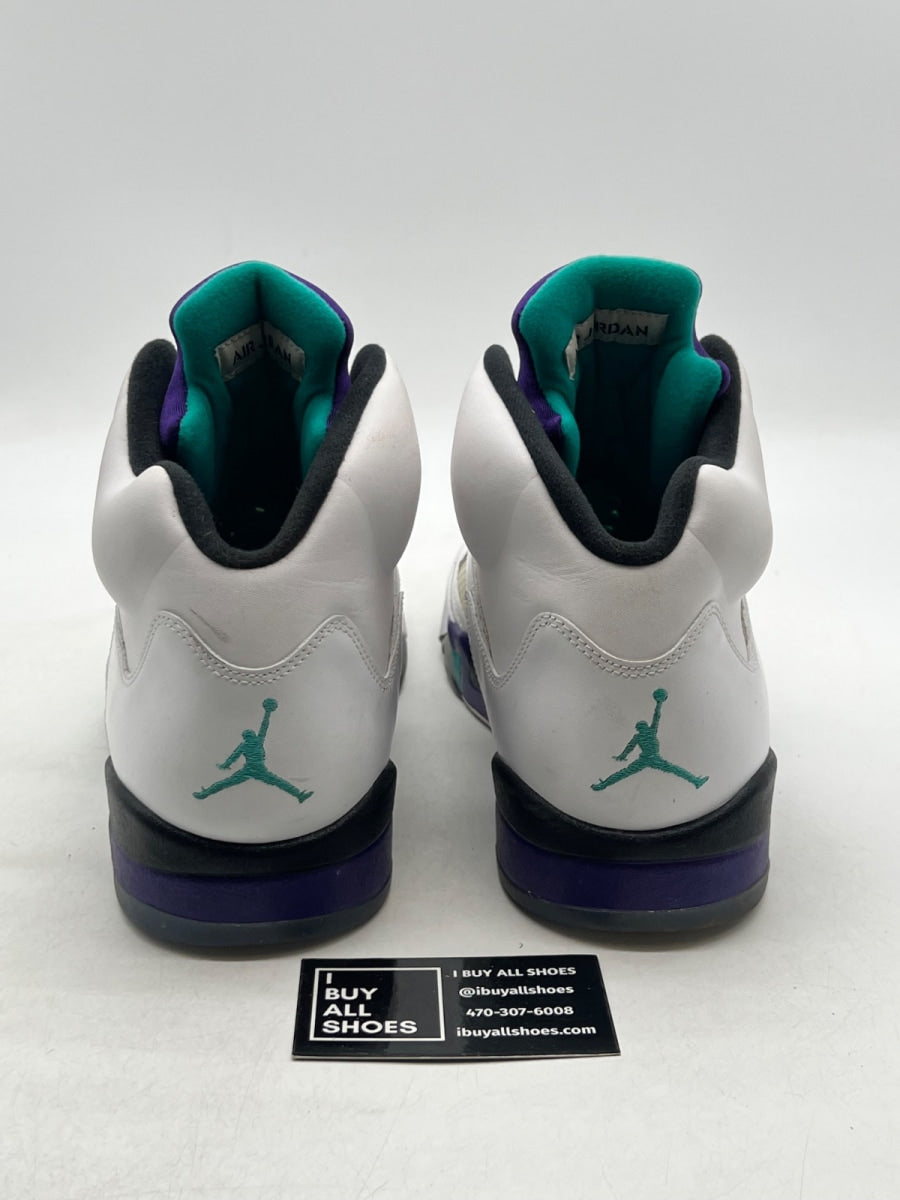 Jordan 5 Retro Grape (2013) 13 (Moderately Worn Pre-Owned) - Image 3