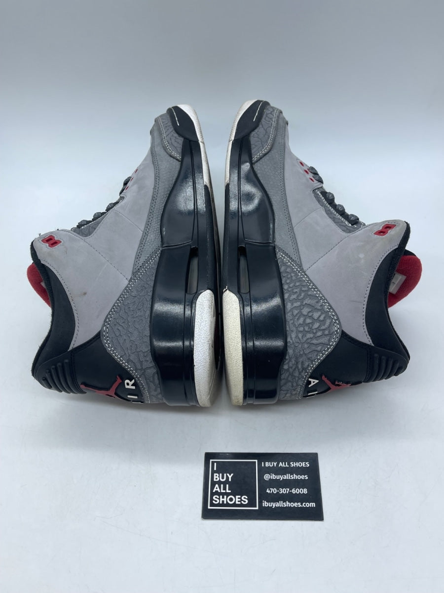 Jordan 3 Retro Stealth 12.5 (Moderately Worn Pre-Owned) - Image 6