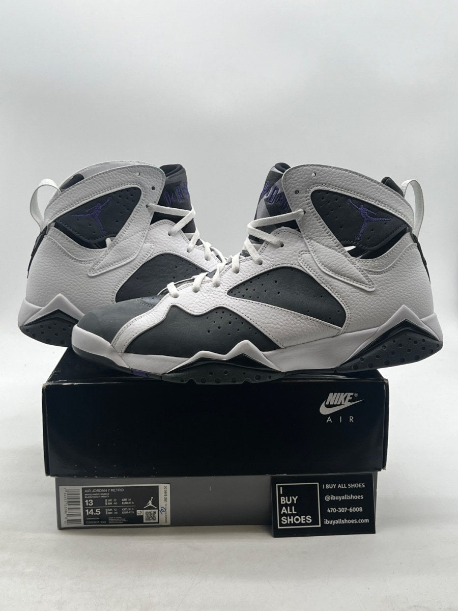 Jordan 7 Retro Flint (2021) 13 (Lightly Worn Pre-Owned) - Image 1