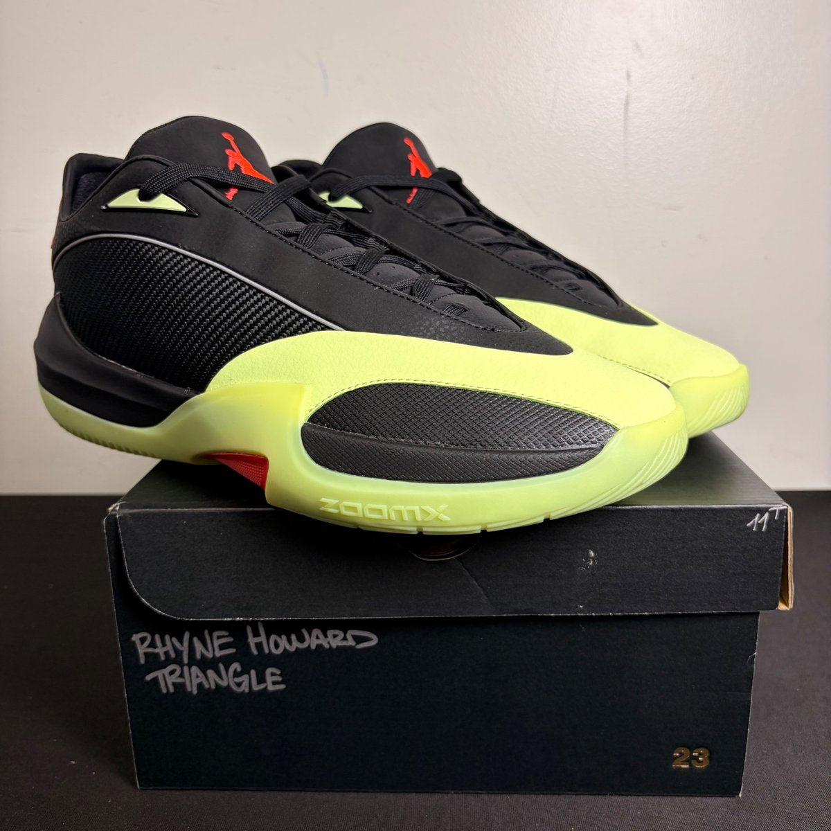 Jordan Triangle Black Barely Volt (Size 11.5) - aux
