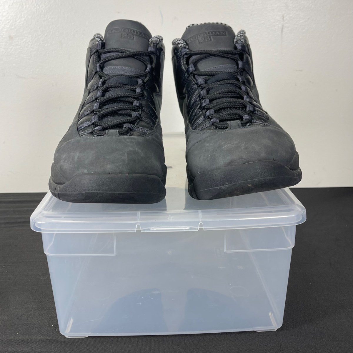 Jordan 10 Retro Shadow CDP (2008) 13 (Moderately Worn Pre-Owned)JordanBlack/Dark Shadow-True Red - Image 2