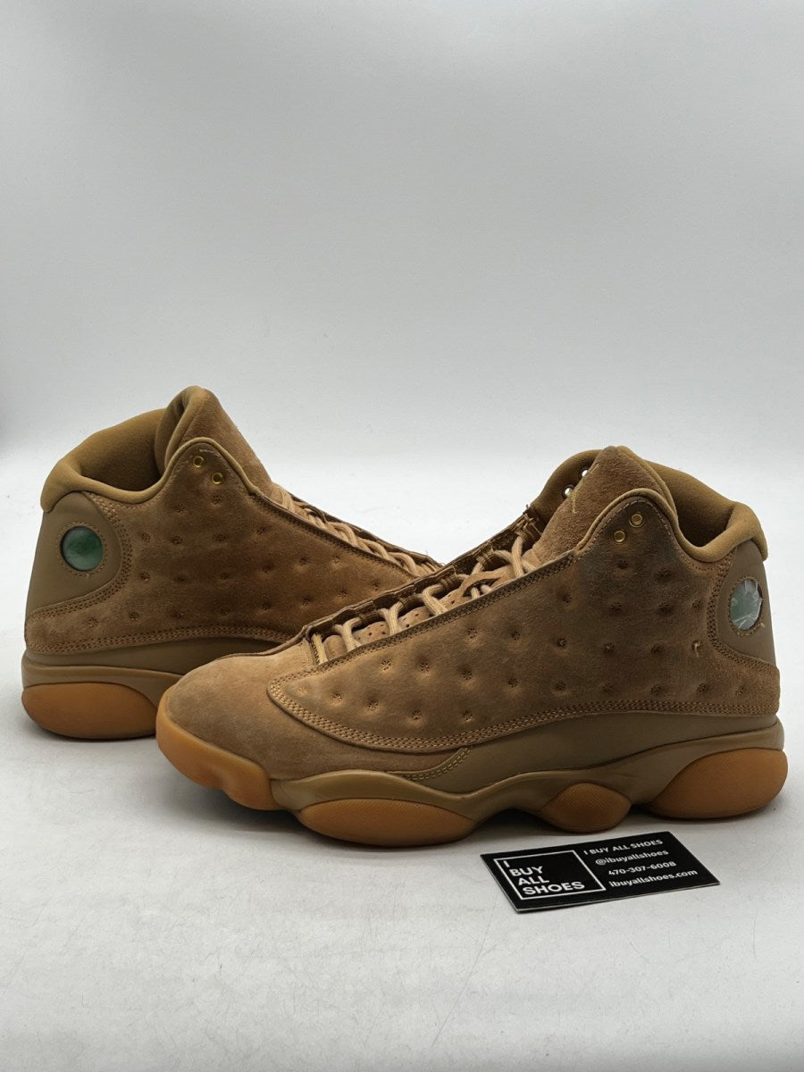 Jordan 13 Retro Wheat 10 (Moderately Worn Pre-Owned) - Image 1