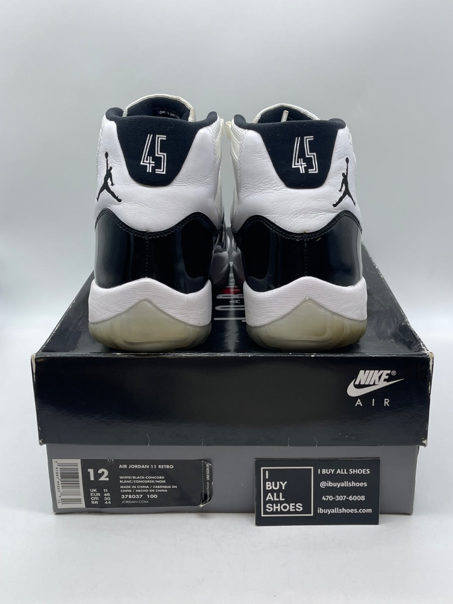 Jordan 11 Retro Concord (2018) 12 (Moderately Worn Pre-Owned) - Image 3