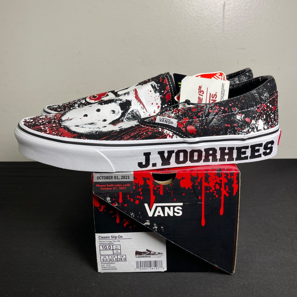 Vans Classic Slip-On Horror Pack Friday the 13th Jason Voorhees (Size 10) - Image 3