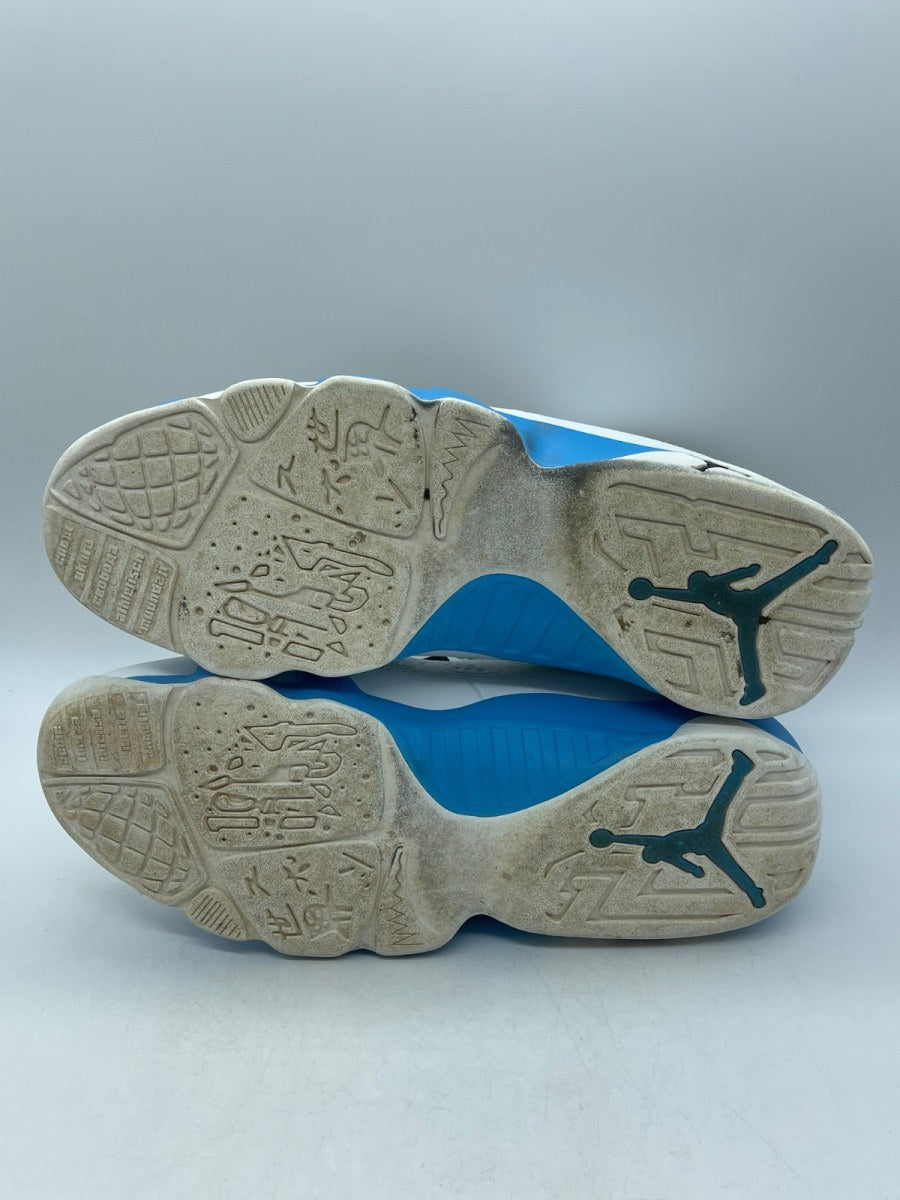 Jordan 9 Retro Powder Blue (2024) 14 (Moderately Worn Pre-Owned)JordanSummit White/Black/Dark Powder Blue - Image 7