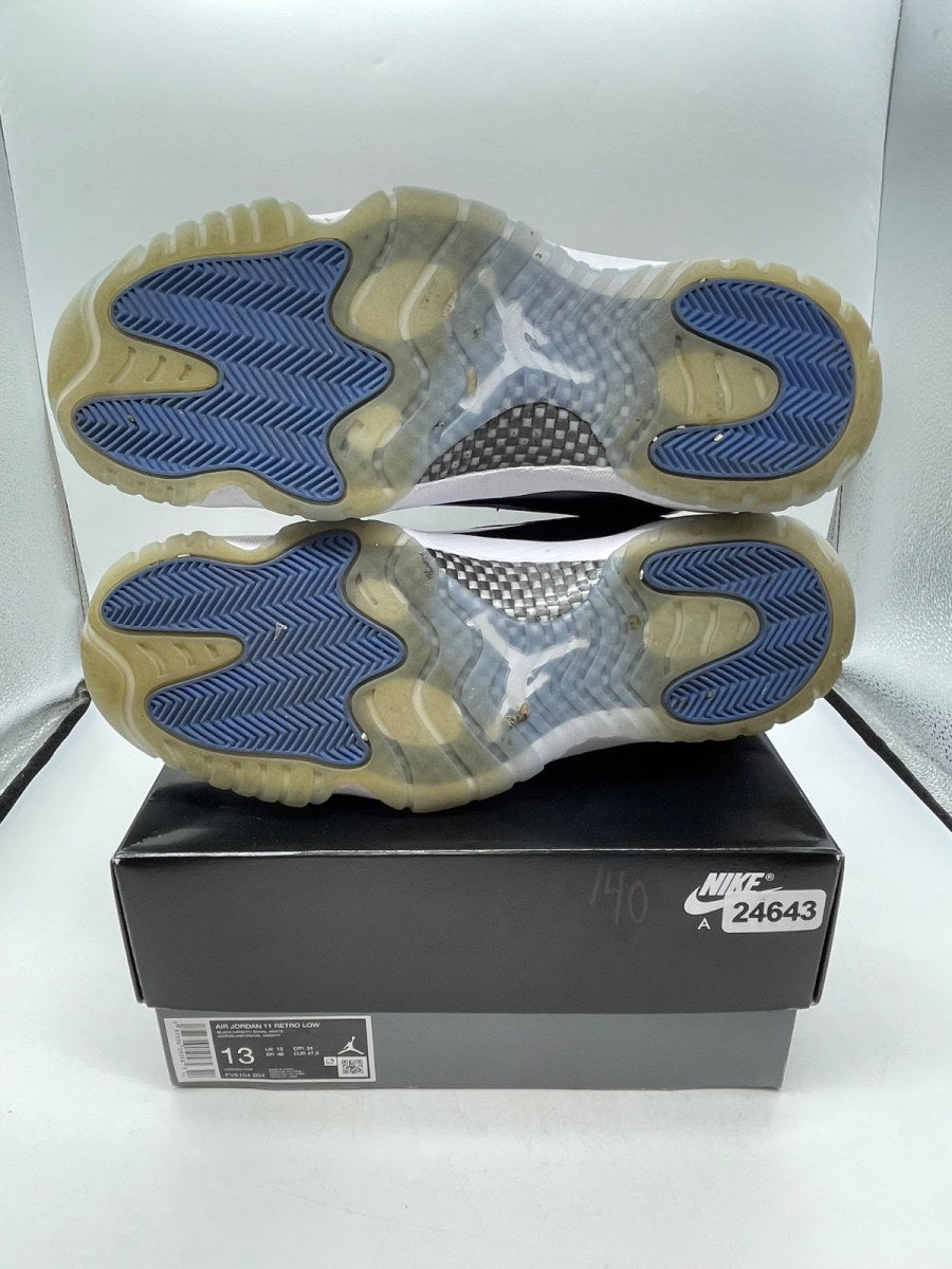 Jordan 11 Retro Low Space Jam 13 (Moderately Worn Pre-Owned)JordanBlack/Varsity Royal/White - Image 7