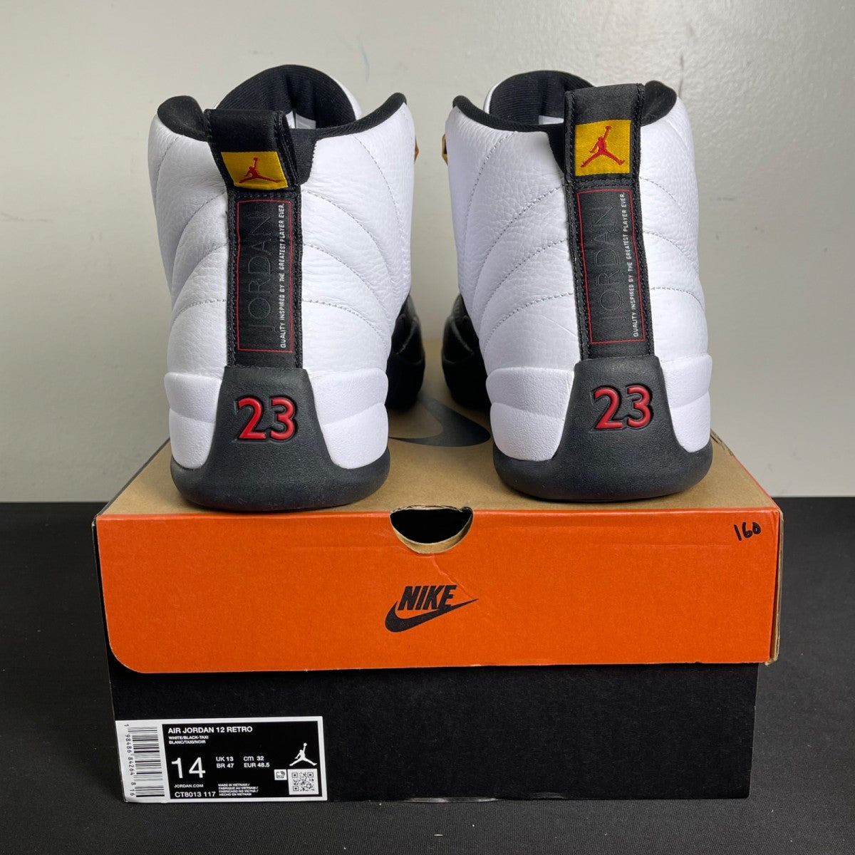 Jordan 12 Retro Taxi (2025) (Size 14) - Image 4