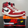 Jordan 1 Retro High OG Chicago Lost and Found 14 (Moderately Worn Pre-Owned)JordanVarsity Red/Black-Sail-Muslin - Image 1