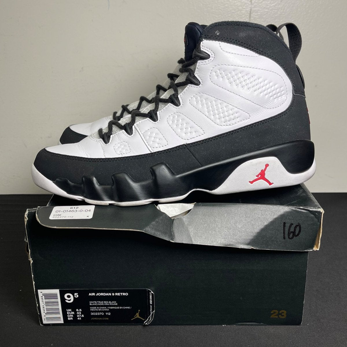 Jordan 9 Retro OG (2016) (Size 9.5) - aux