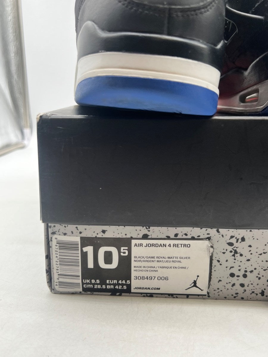 Jordan 4 Retro Motorsports Alternate 10.5 (Moderately Worn Pre-Owned) - Image 4