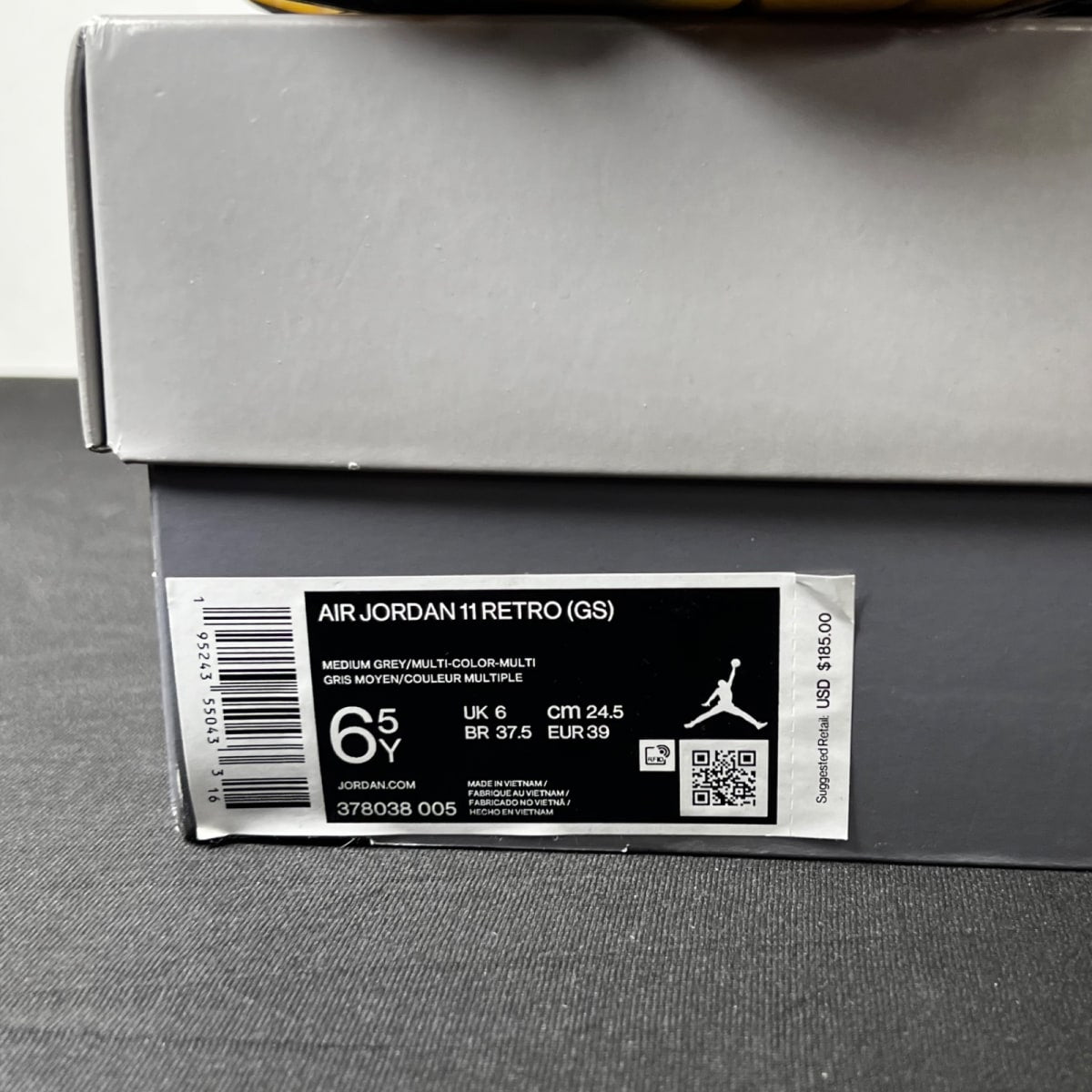 Jordan 11 Retro Cool Grey (2021) (GS) 6.5Y (Heavily Worn Pre-Owned)JordanMedium Grey/Multi-Color/Multi-Color - Image 4