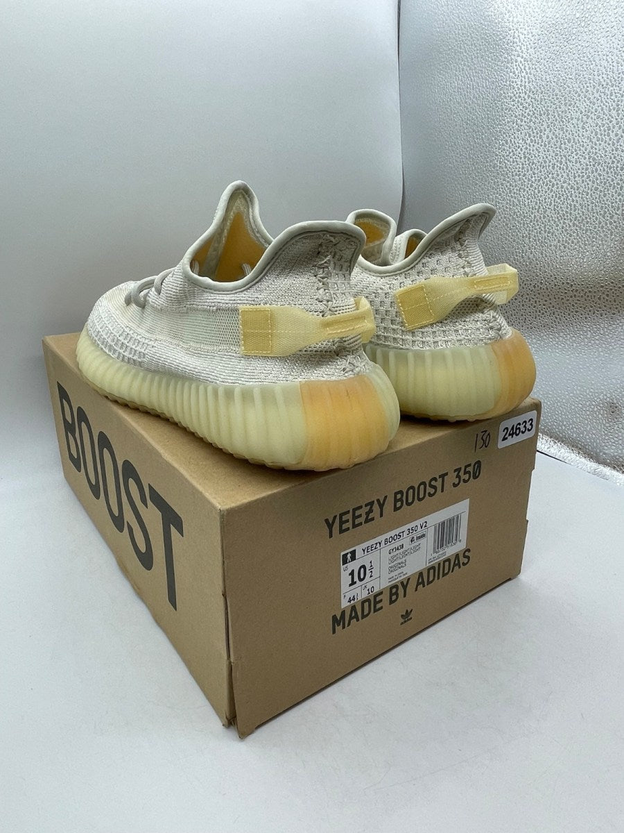 adidas Yeezy Boost 350 V2 Light 10.5 (Moderately Worn Pre-Owned)adidasLight/Light/Light - Image 4