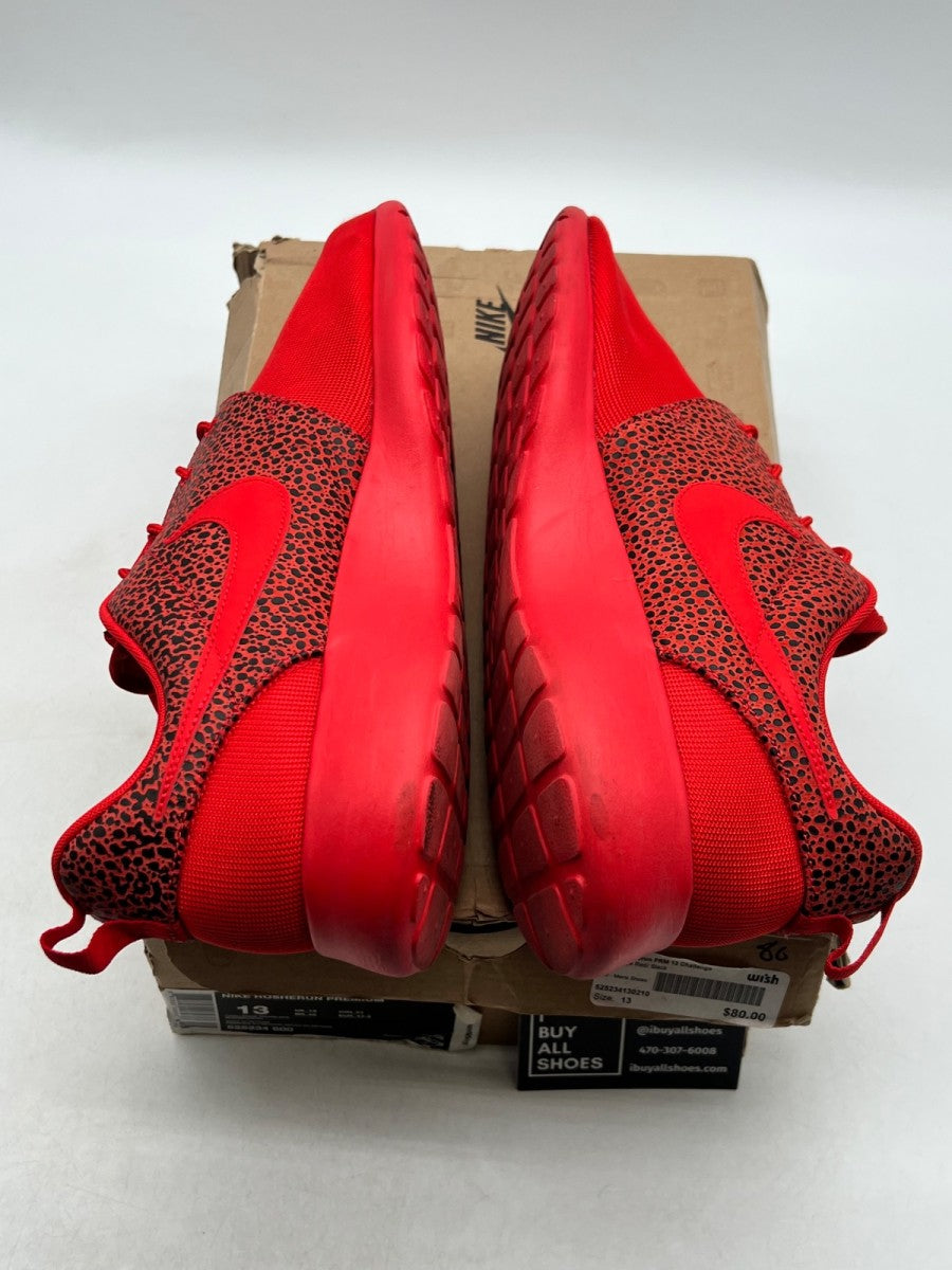 Nike Roshe Run Safari Challenge Red 13 (Lightly Worn Pre-Owned) - Image 8