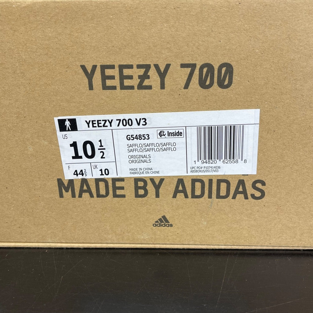 adidas Yeezy 700 V3 Safflower 10.5 (Moderately Worn Pre-Owned)adidasSafflower/Safflower/Safflower - Image 7