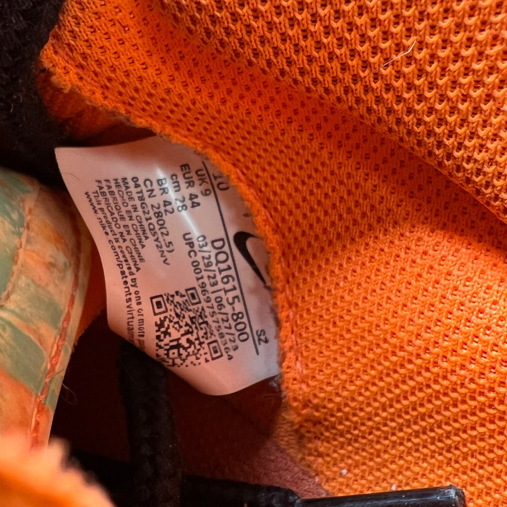 Nike Air Terra Forma Off-White Mantra Orange 10 (Heavily Worn Pre-Owned)NikeMantra Orange/Black-Clear - Image 5
