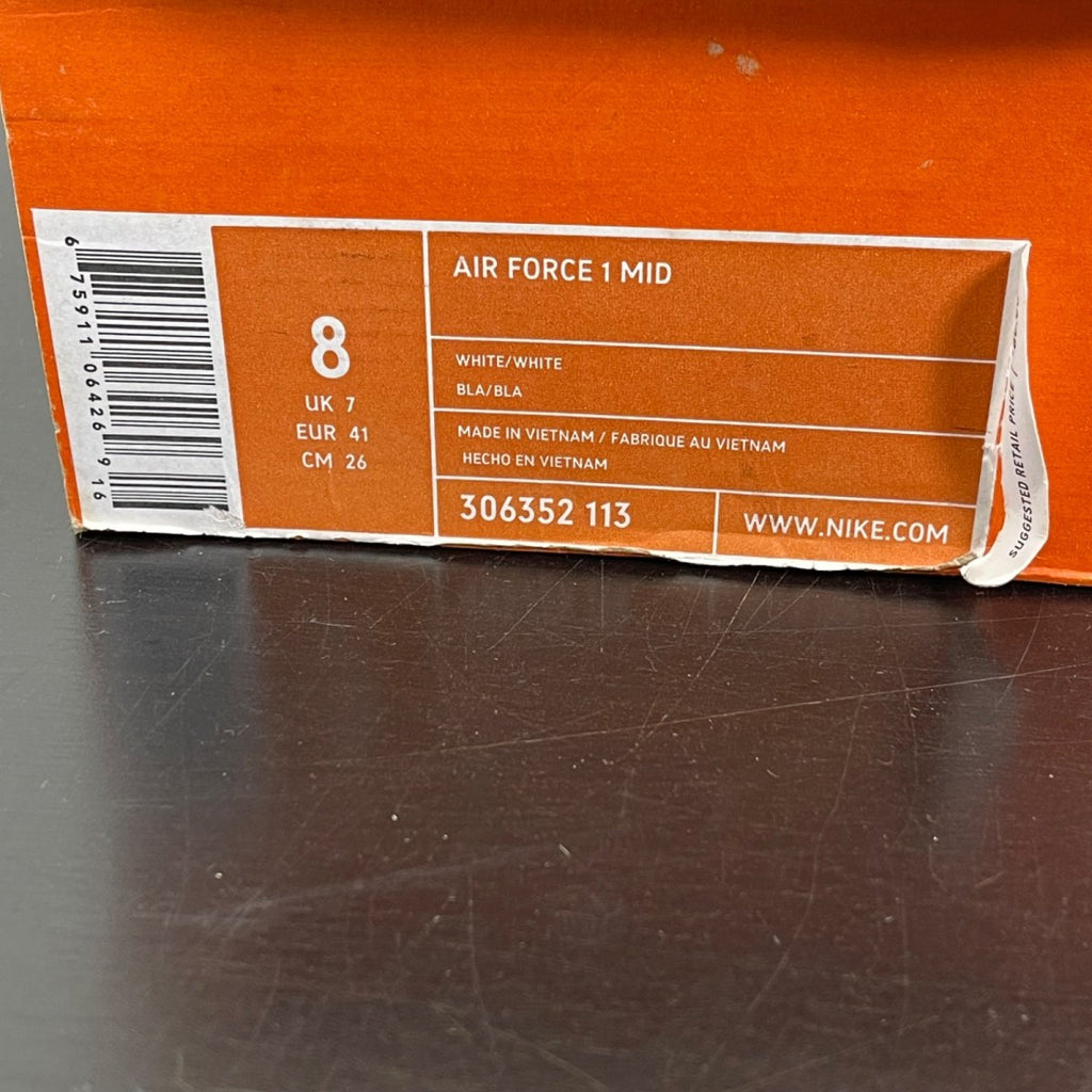 Nike Air Force 1 Mid 8 (Moderately Worn Pre-Owned)Nike - Image 7