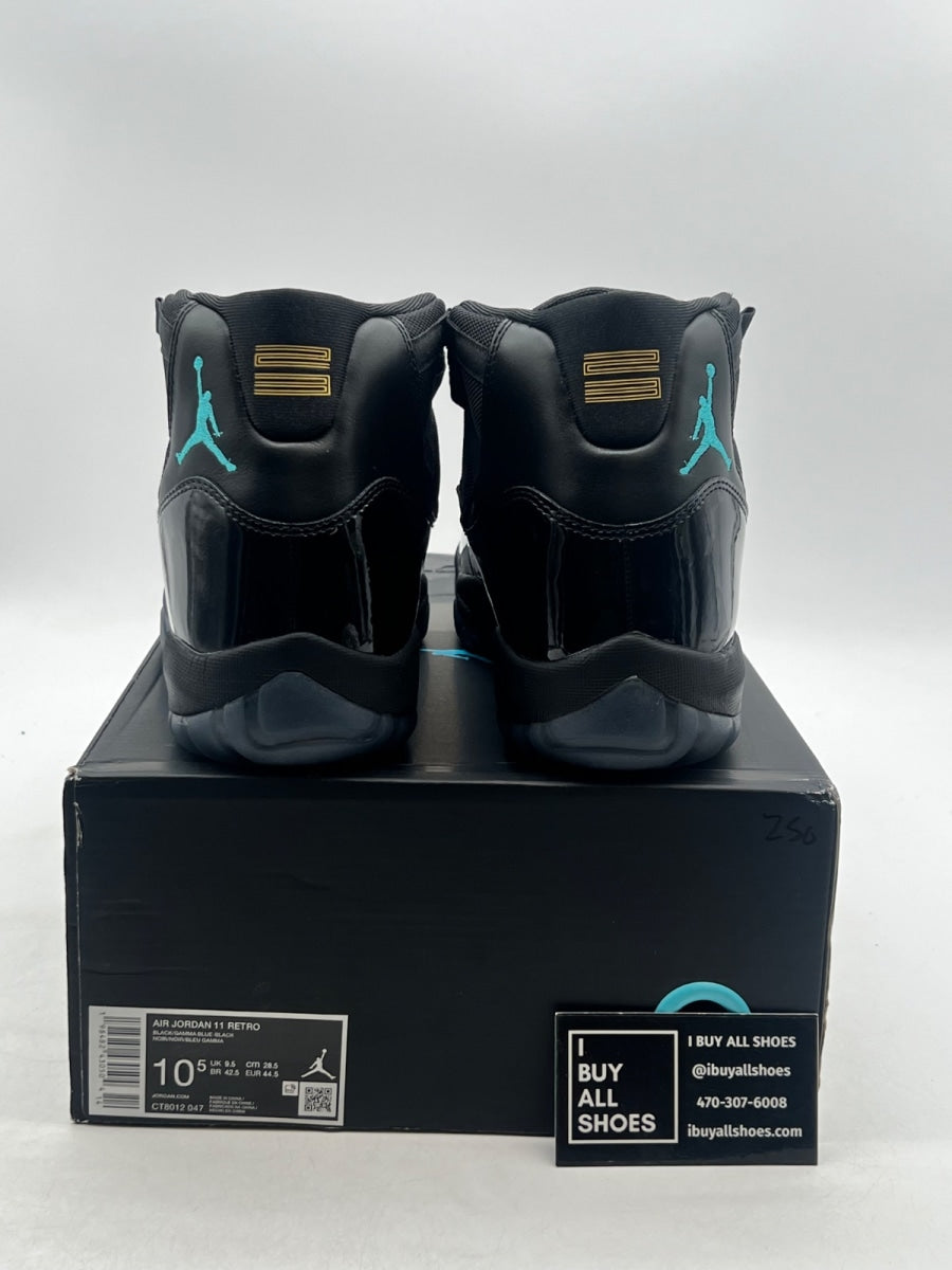 Jordan 11 Retro Gamma Blue (2025) 10.5 (VNDS Pre-Owned) - Image 3