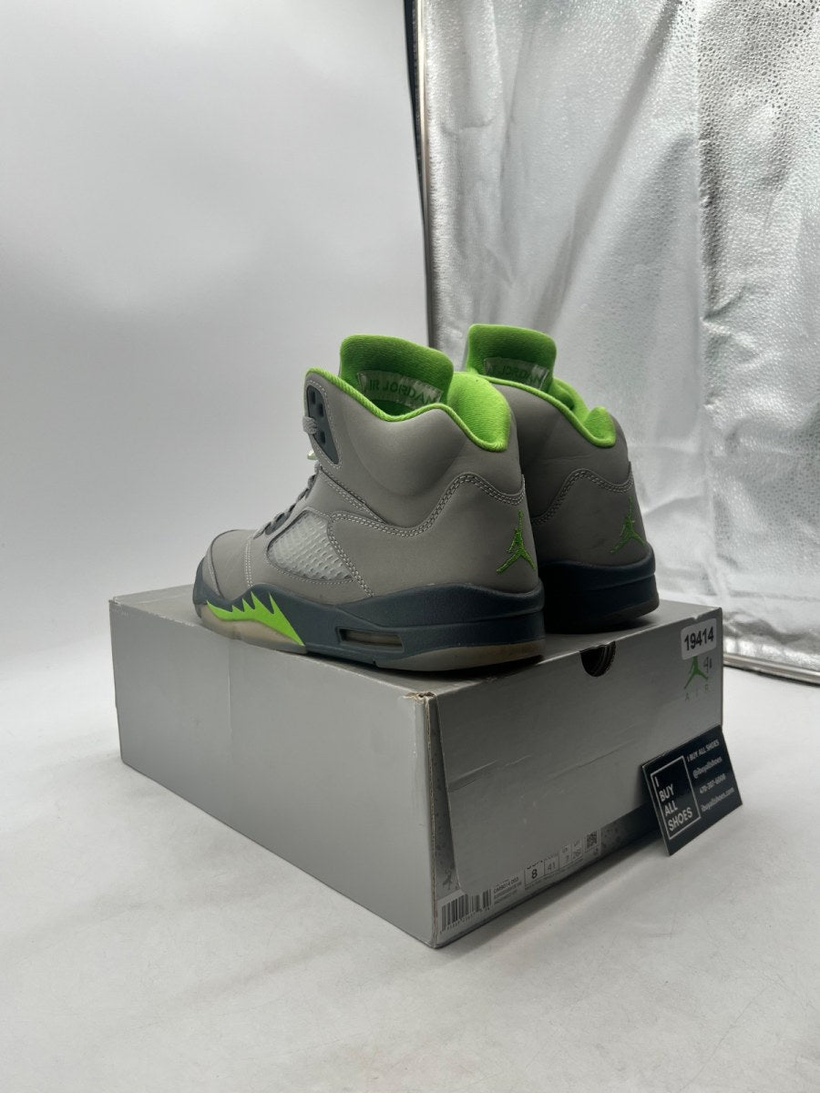 Jordan 5 Retro Green Bean (2022) 8 (Moderately Worn Pre-Owned) - Image 6