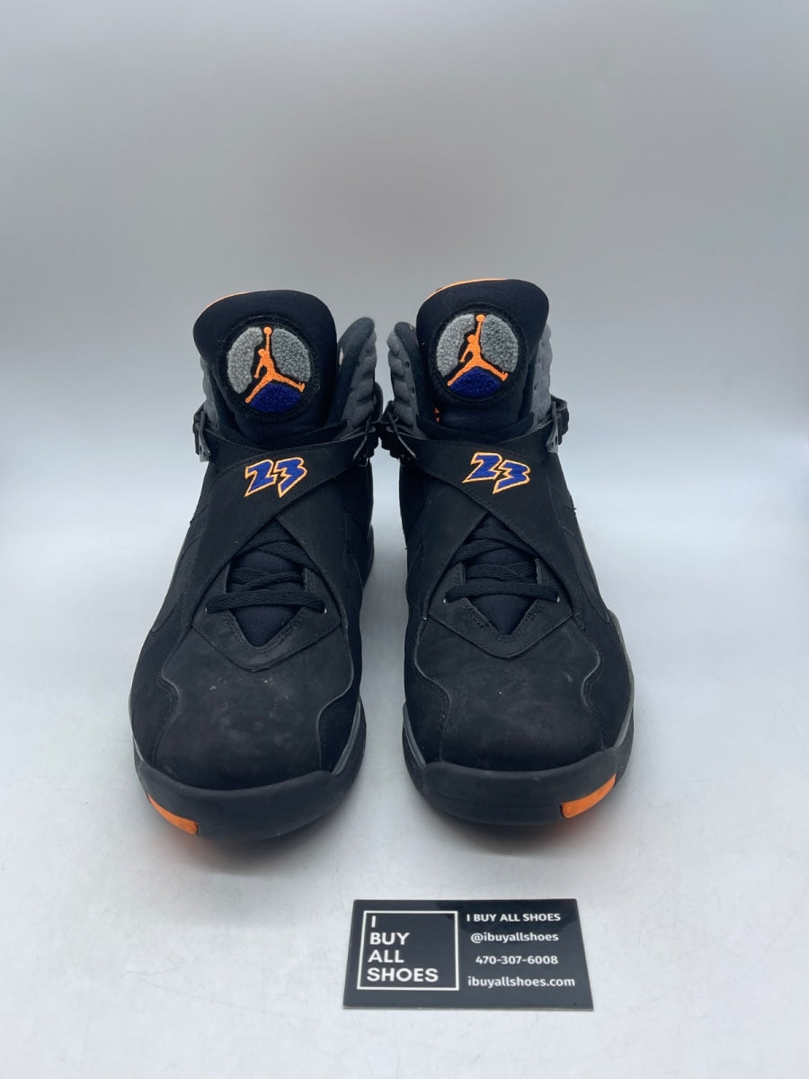 Jordan 8 Retro Phoenix Suns 12 (Heavily Worn Pre-Owned) - Image 2